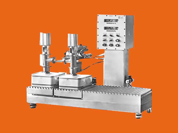 固化剂双头定量液体灌装秤